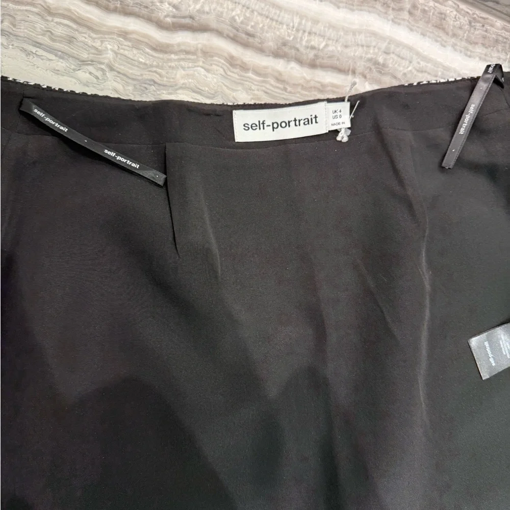 Self Portrait Mini Skirt